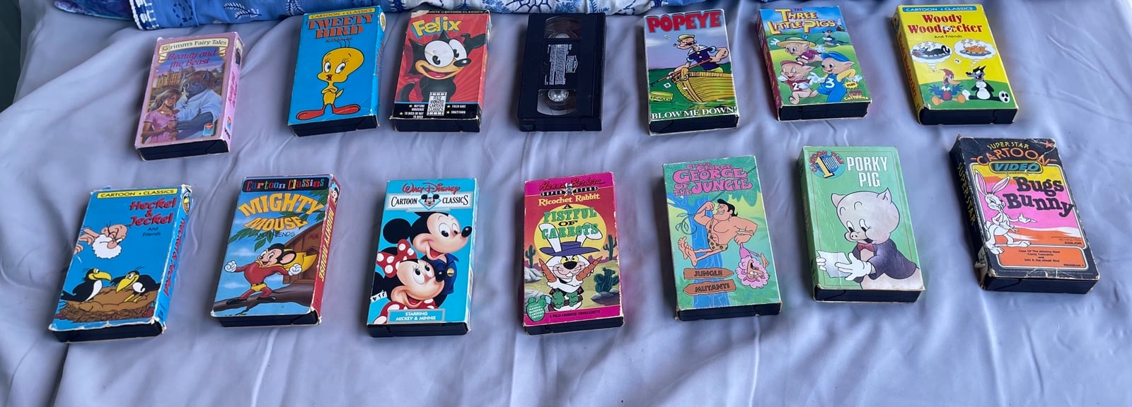Vintage Disney VHS Lot 14 videos