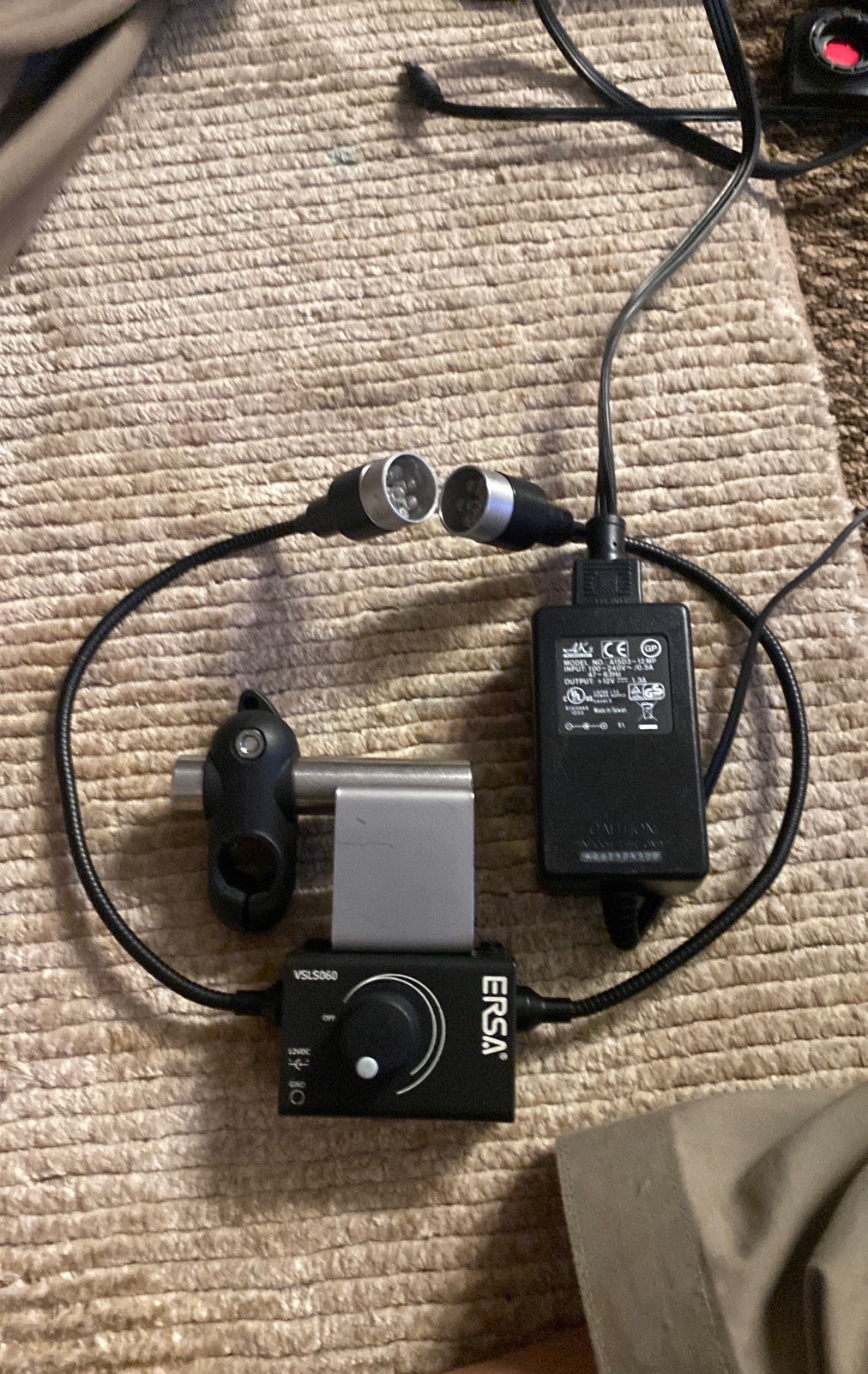 ERSA VSLS060 adapter and light adapter