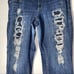 TORRID Premium Denim Boyfriend Distressed Jeans Size 20