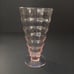 Vintage 1930's Pink Depression Glass Rippled Tumblers x4