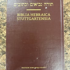 Biblia Hebraica Stuttgartensia