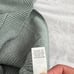aerie green waffle knit pullover hoodie