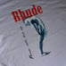 Rhude Vintage White Designer Graphic print T-Shirt Size XL