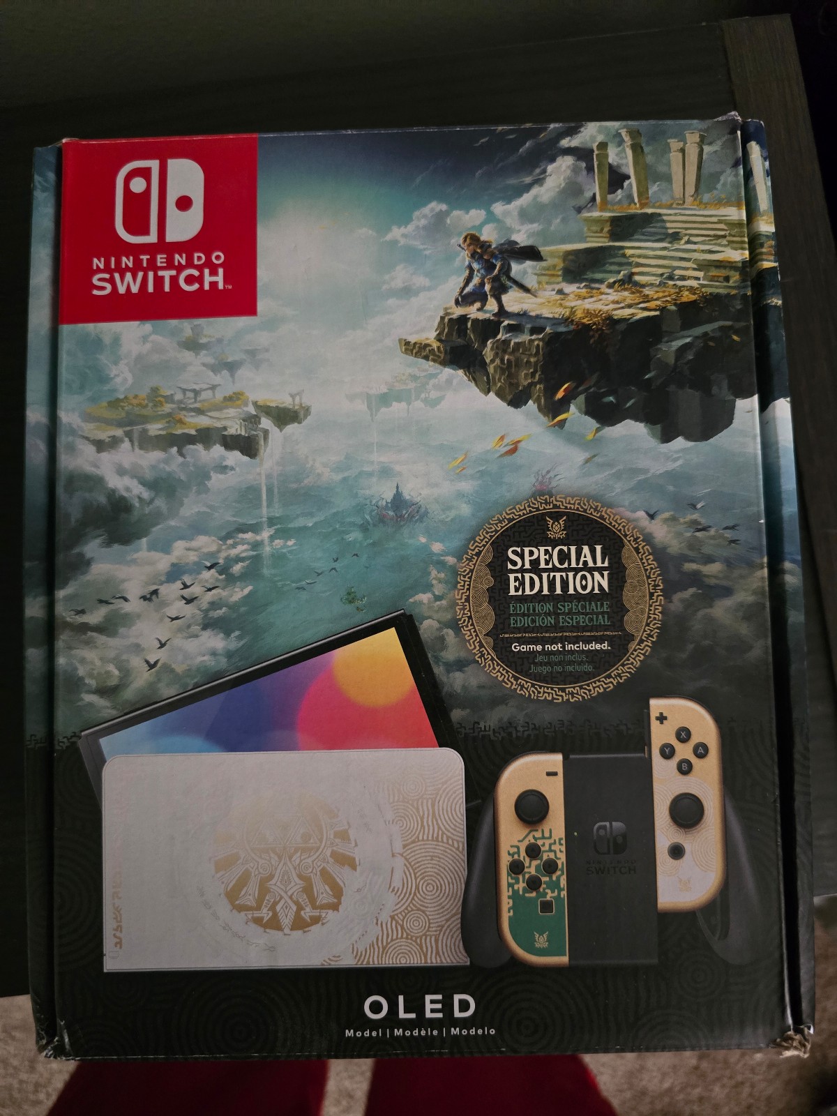 Nintendo switch zelda edition bundle