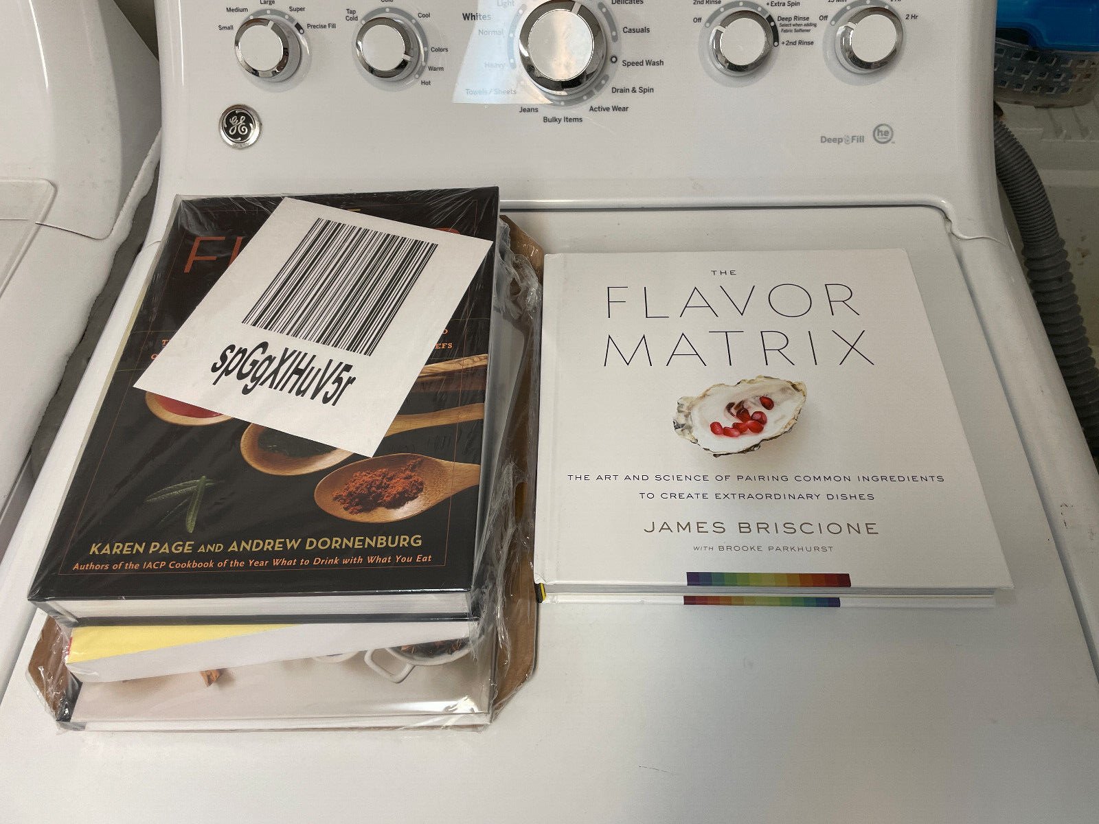 Lot of 4 cookbooks- Flavor Bible & Matrix, Magic of Spice Blends, All American