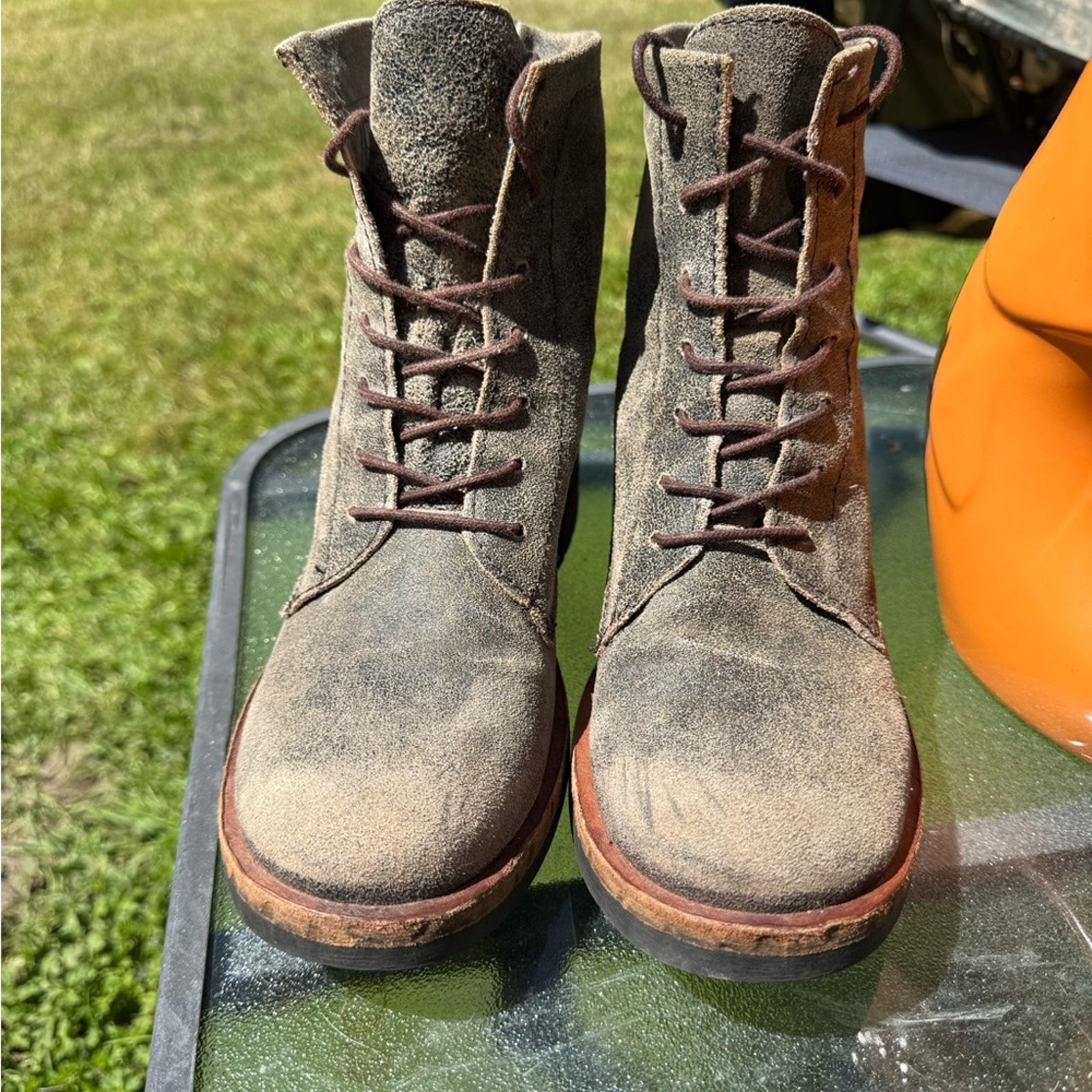 Felmini Brown Leather Boots size 38 size 7.5 to size 8 made in Portugal