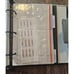 Vintage Runner Classic 3 Ring Organizer Padded Gray Faux Leather Divides