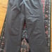 Lululemon Heathered Gray/Black Pants soft stretchy waist tie medium joggers
