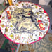 Handcrafted vintage card table