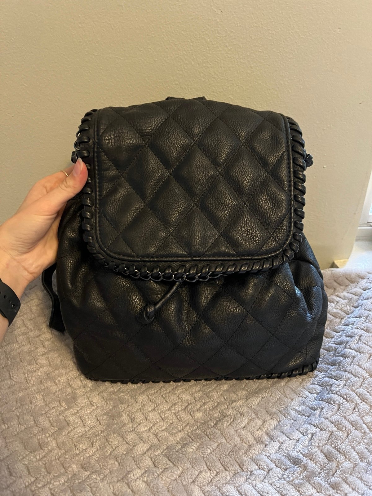Saks Fifth Avenue Quilted Backpack