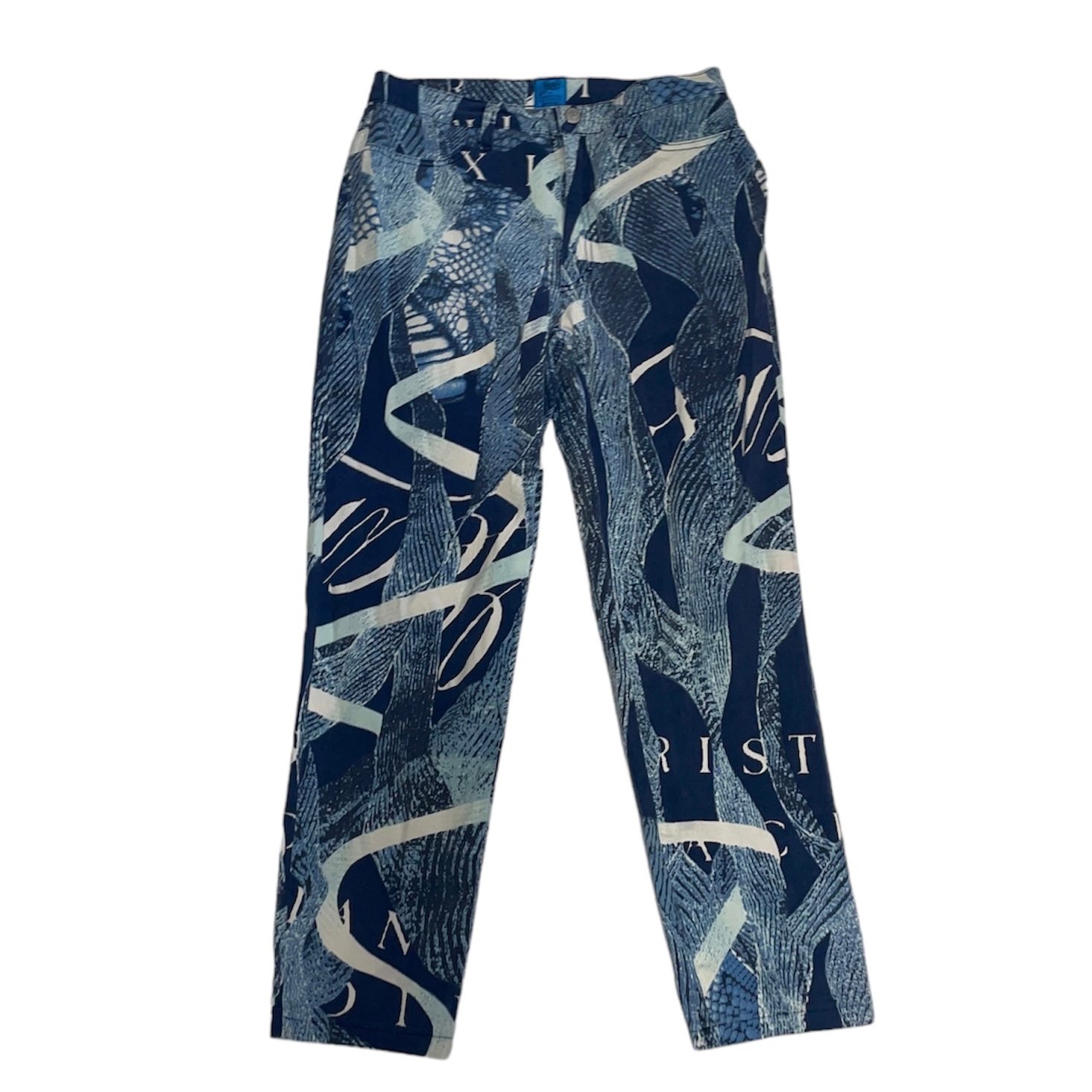 Patterned jeans