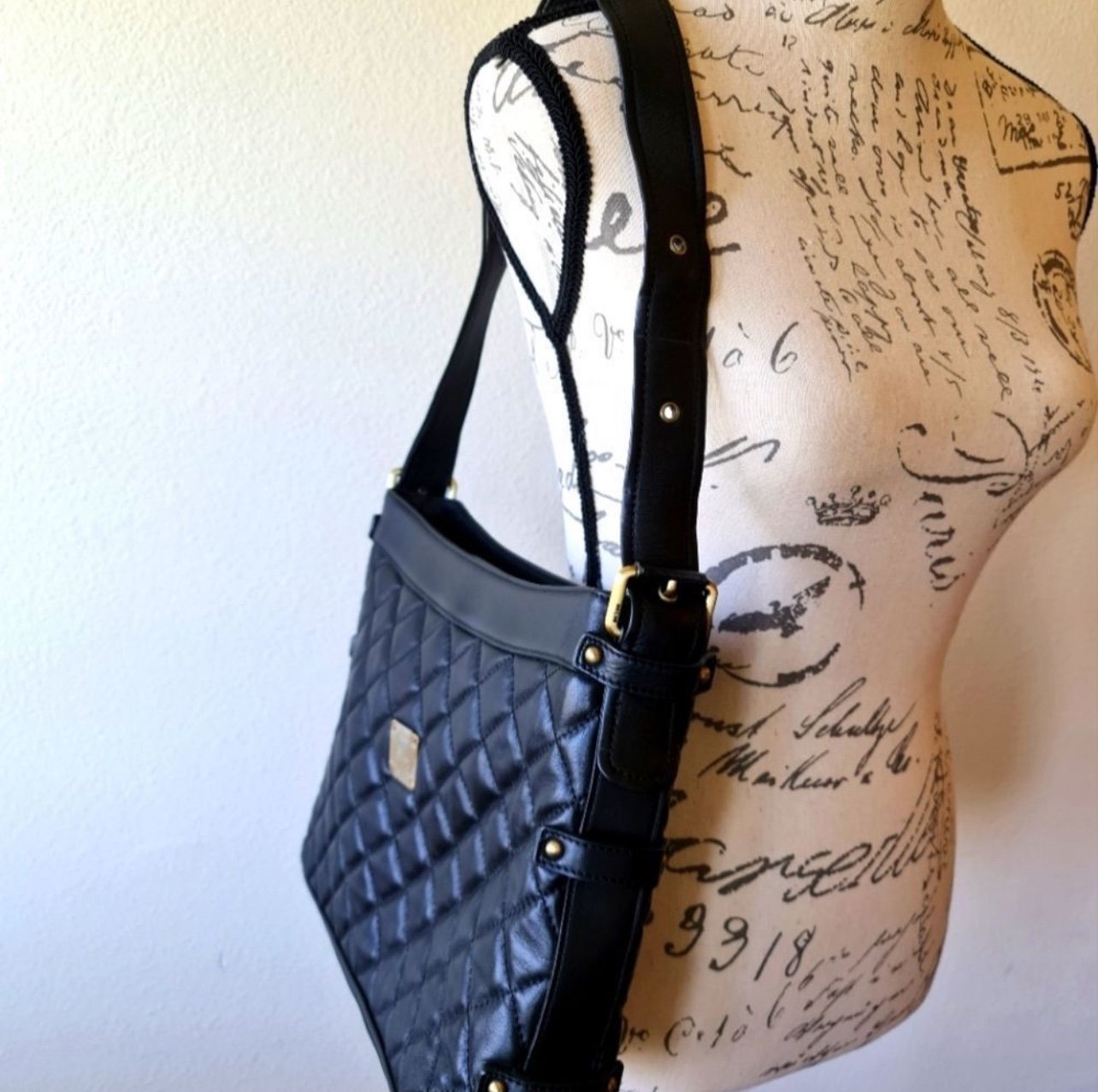 MCM Quilted Leather Bag Authentic