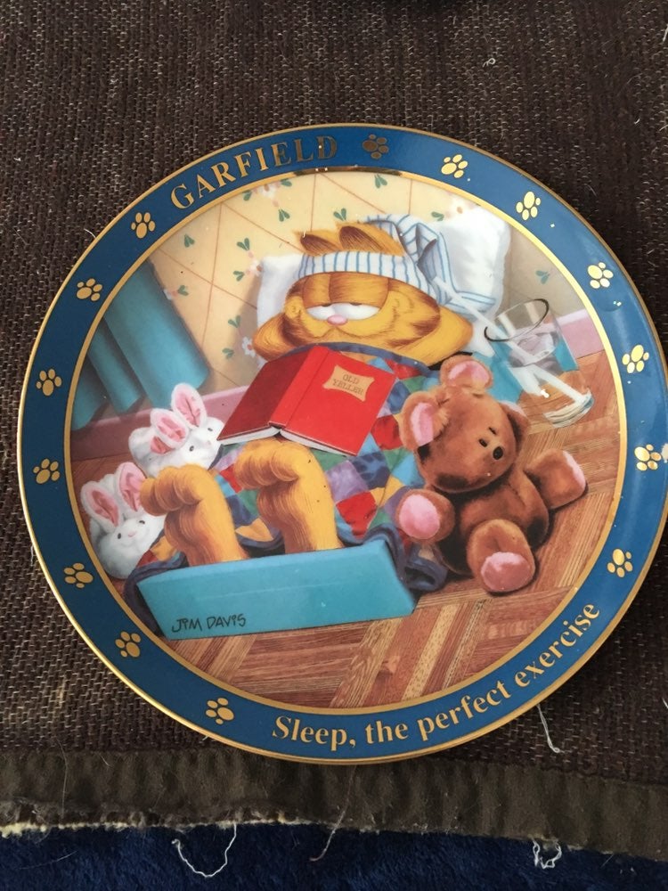 Garfield Collectible Plate