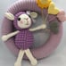 Crochet Baby room door wreath
