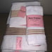 Brand New Ivory Juicy Couture Towel Set
