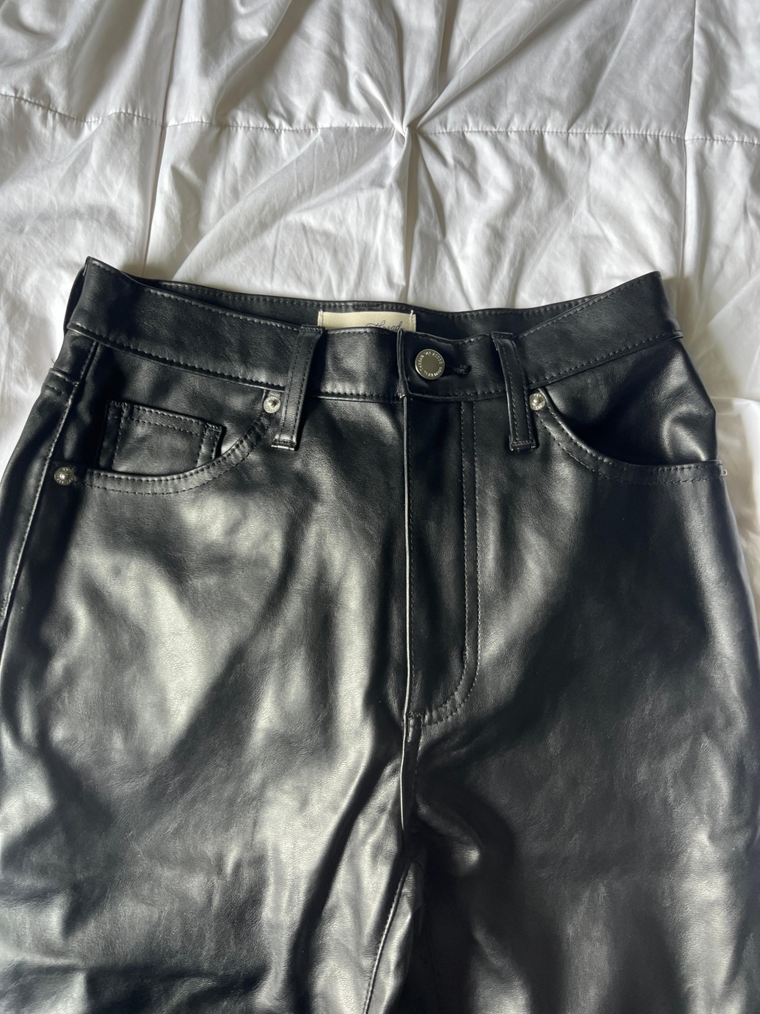 leather pants women