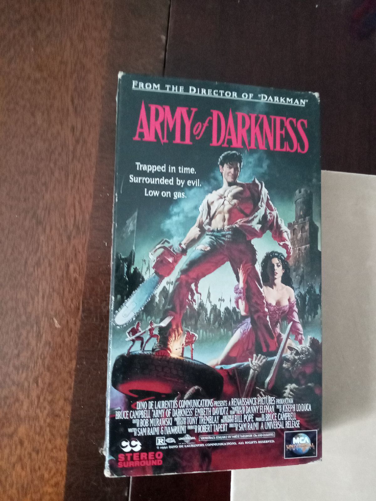Army of darkness VHS 1992 by MCA