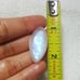 White Rainbow Moonstone Gemstone Cab-WRL-20-05