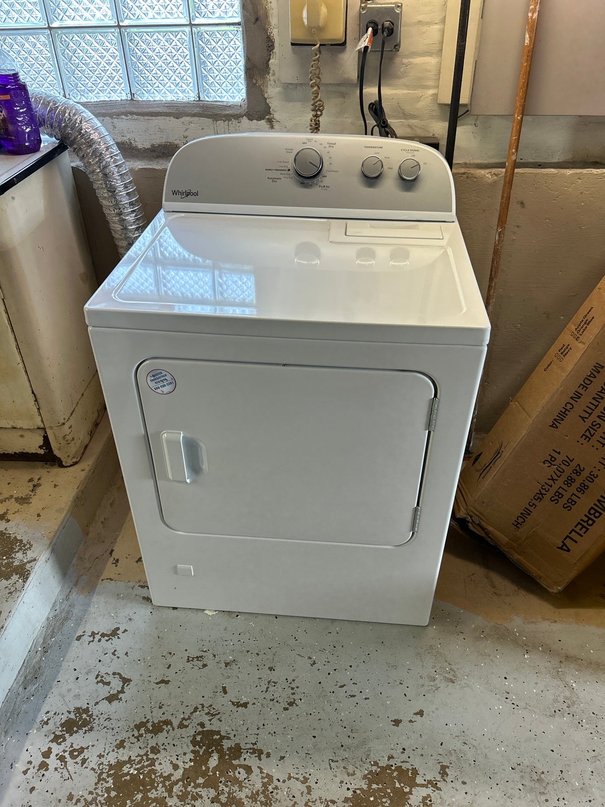 Whirlpool dryer
