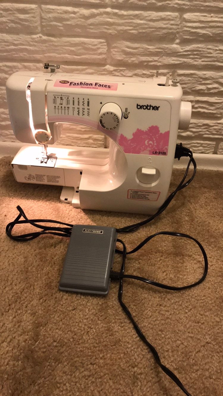 Brother sewing machine model LX 3125