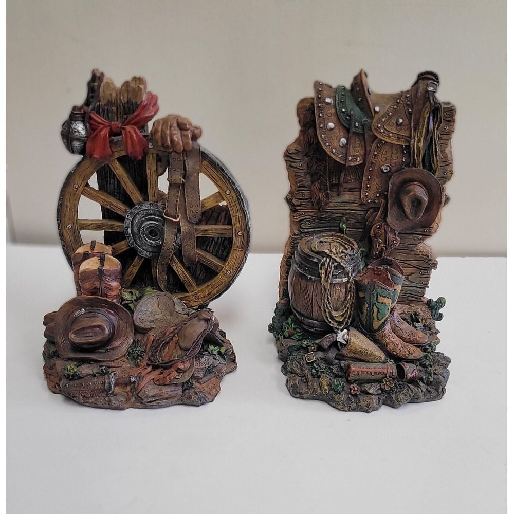 Western Trail Bookends For Shelves Unbranded