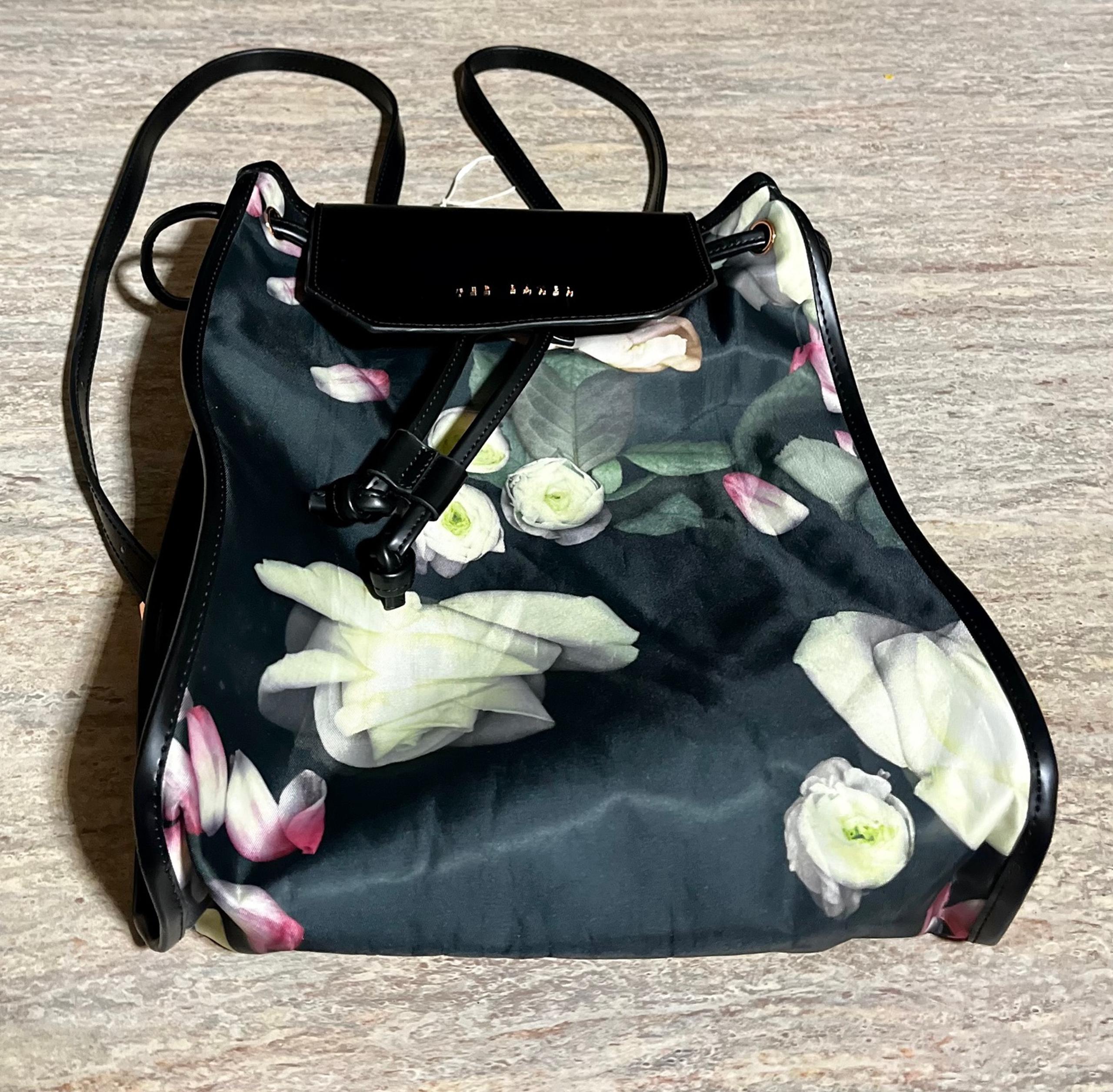 NWOT Ted Baker floral backpack