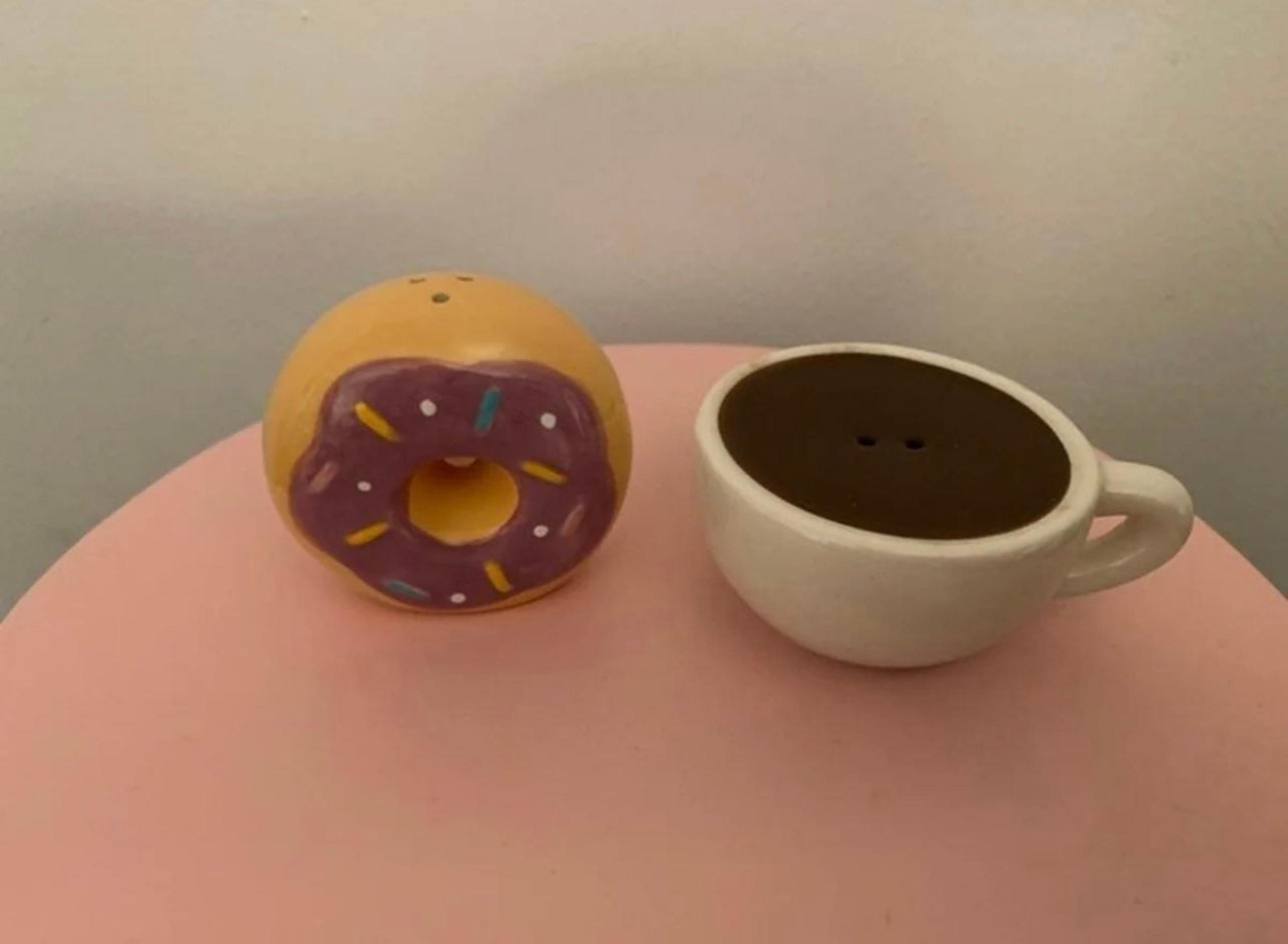 Sprinkle Donut Coffee Mug Salt Pepper Shakers New Target