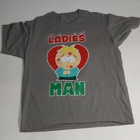South Park Valentine's Day Butters Ladies Man Premium T-Shirt Size Large