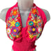 Mexican Floral Halter Top