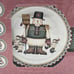 Sakura 4-Debbie Mumm Oneida 2001 Nutcracker 8 Salad/Dessert Plates Christmas
