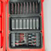 3 Long Bins for Milwaukee PACKOUT Low Profile Organizer Tool Box - Black