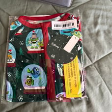 Little Sleepies Disney Pixar Christmas Onesie 6-12 months