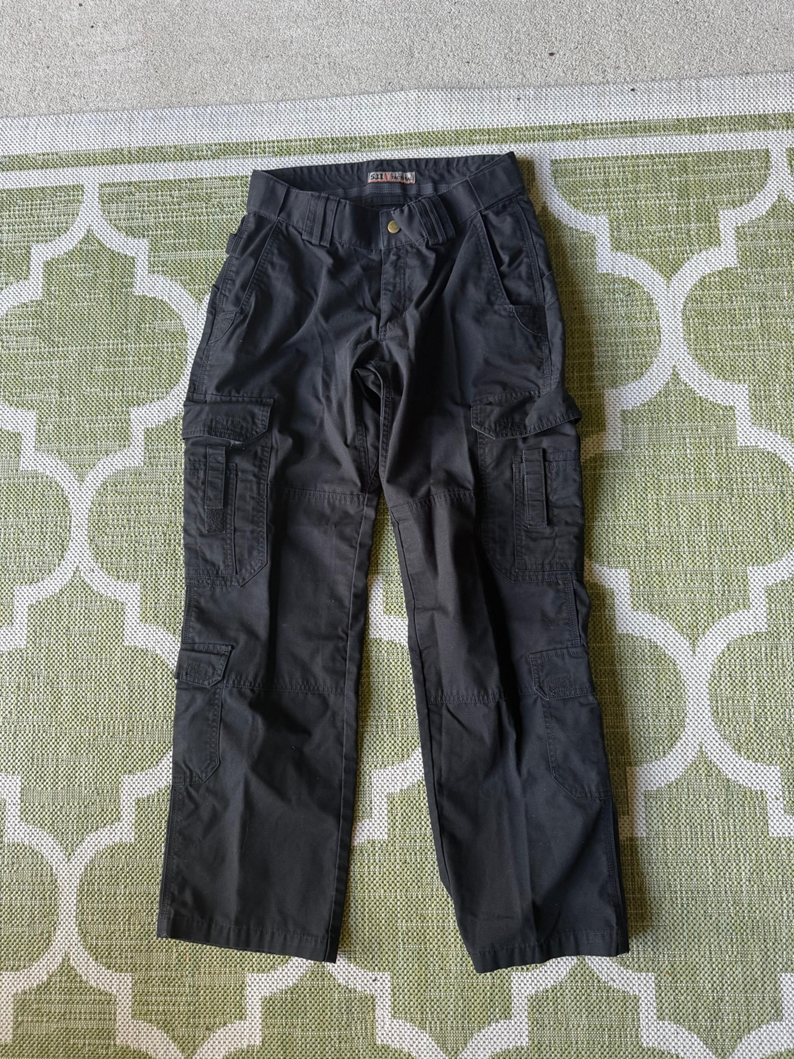 5.11 Tactical Pants Womens 8R Black Taclite Pro Ripstop Cargo Workwear