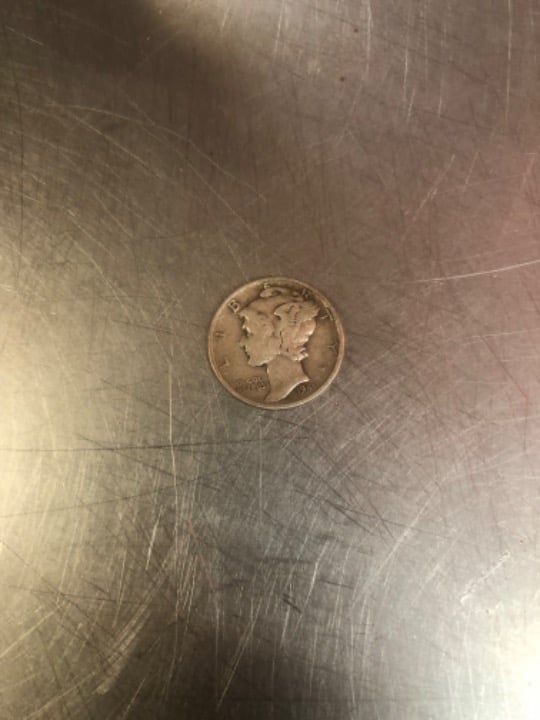 1941 mercury dime