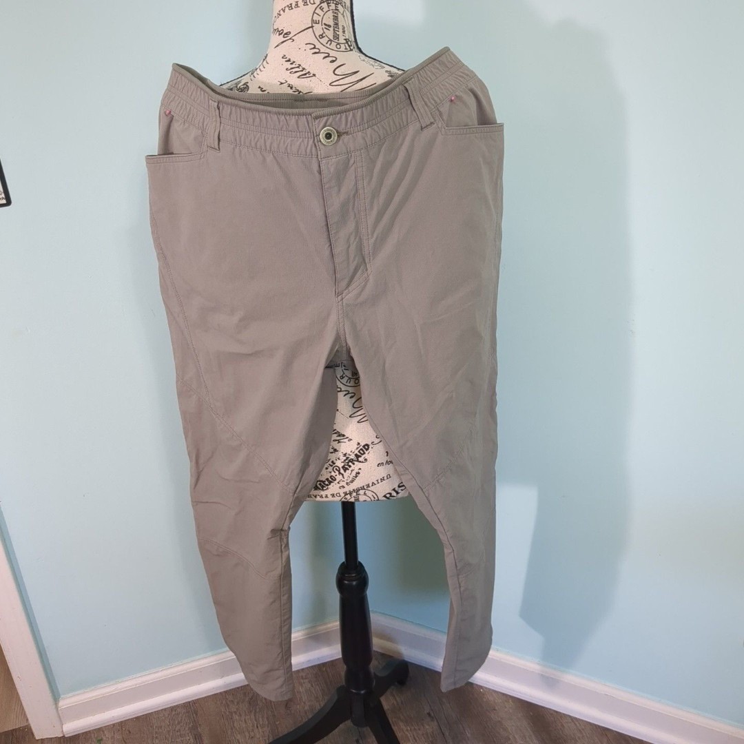Kuhl Pants Deceptr Men’s 40x30 Gray Stretch Nylon Hiking Outdoor Gorpcore