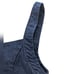 Motel Rocks Kayatra Denim Spaghetti Strap Chambray Indigo Corset Crop Top Tank S