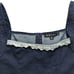 Motel Rocks Kayatra Denim Spaghetti Strap Chambray Indigo Corset Crop Top Tank S