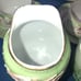 Vintage Fairyland China From Japan 3D Dragon Pastel Green Tea Set 15pc