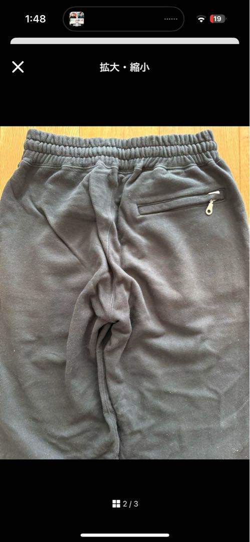 【新品・未使用】ballaholic \"sweat pants\" Logo-