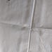 Vtg Handmade Hand Stitched Linen Card Table Tablecloth & 4 Napkins Heart Floral