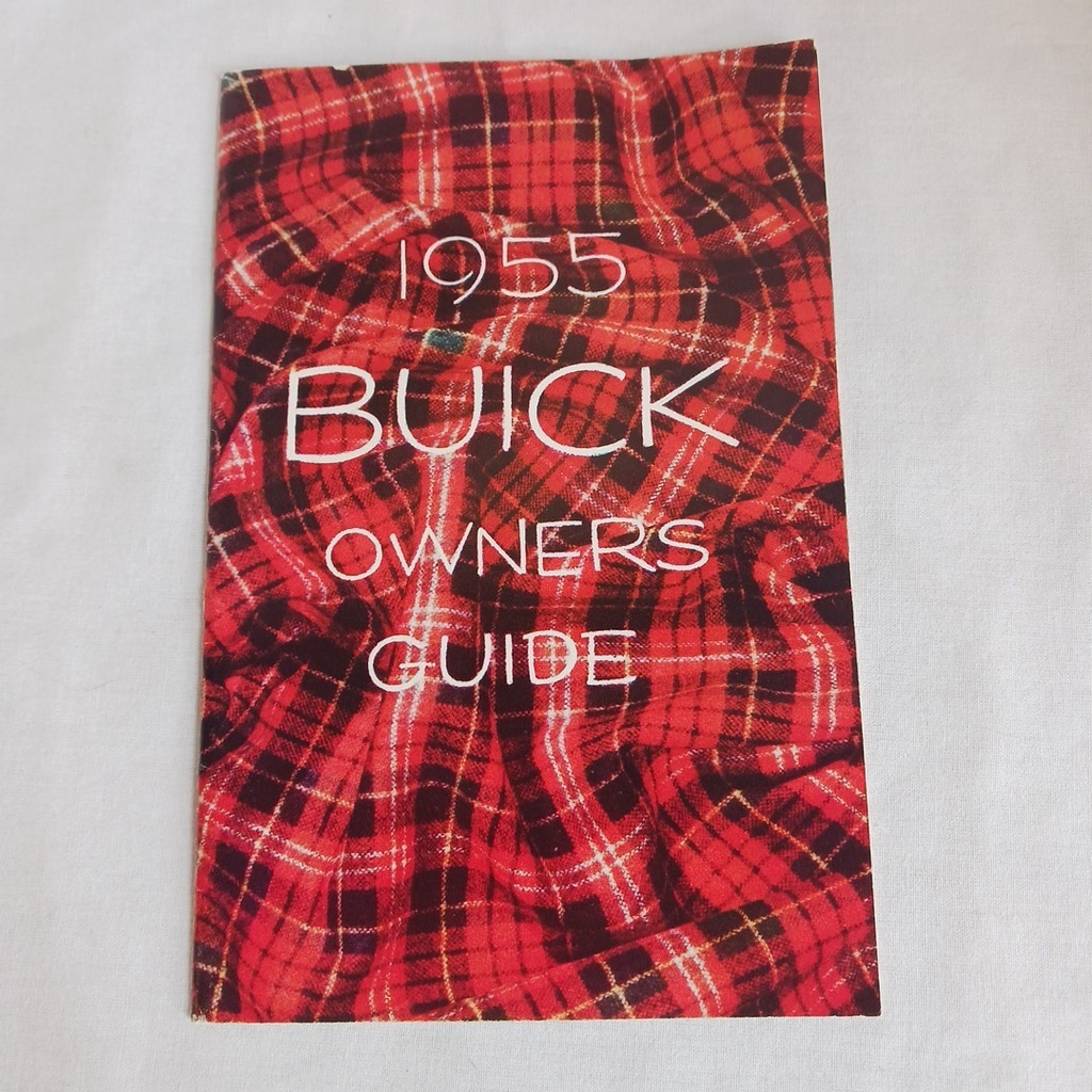 1955 55 BUICK OWNERS GUIDE MANUAL 32 PGS Great Condition VTG AUTOMOBILE OWNERS