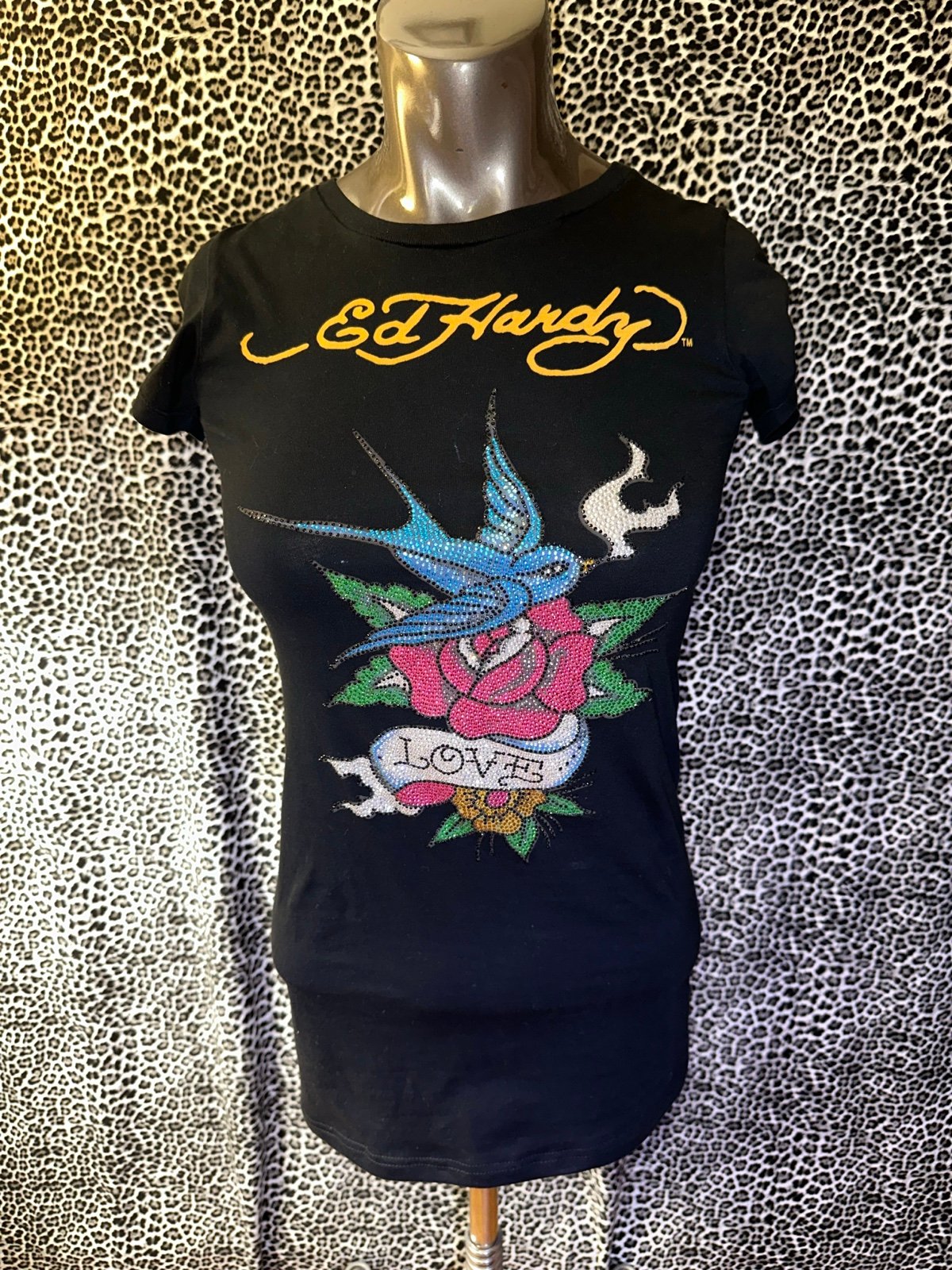 RARE Vtg Women’s Ed Hardy Top
