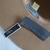 NWT Scala Pronto Women's Ultra Felt Hat , Camel color, Double Brown Leather Bra