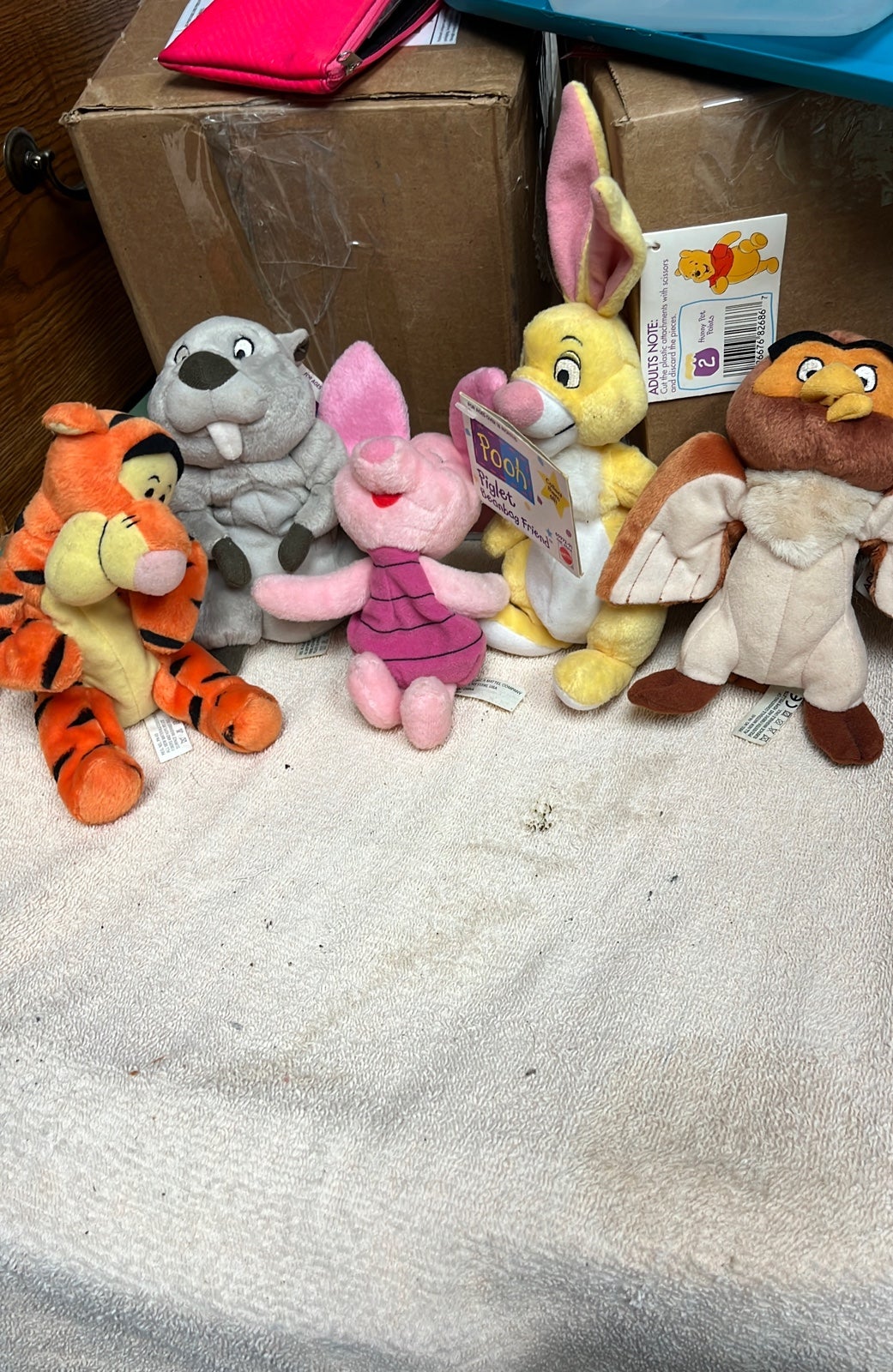 Disney Beanies Lot of Five
