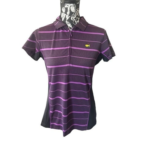 Magnolia Lane Masters Women’s Short Sleeve Golf Shirt Top Polo Medium