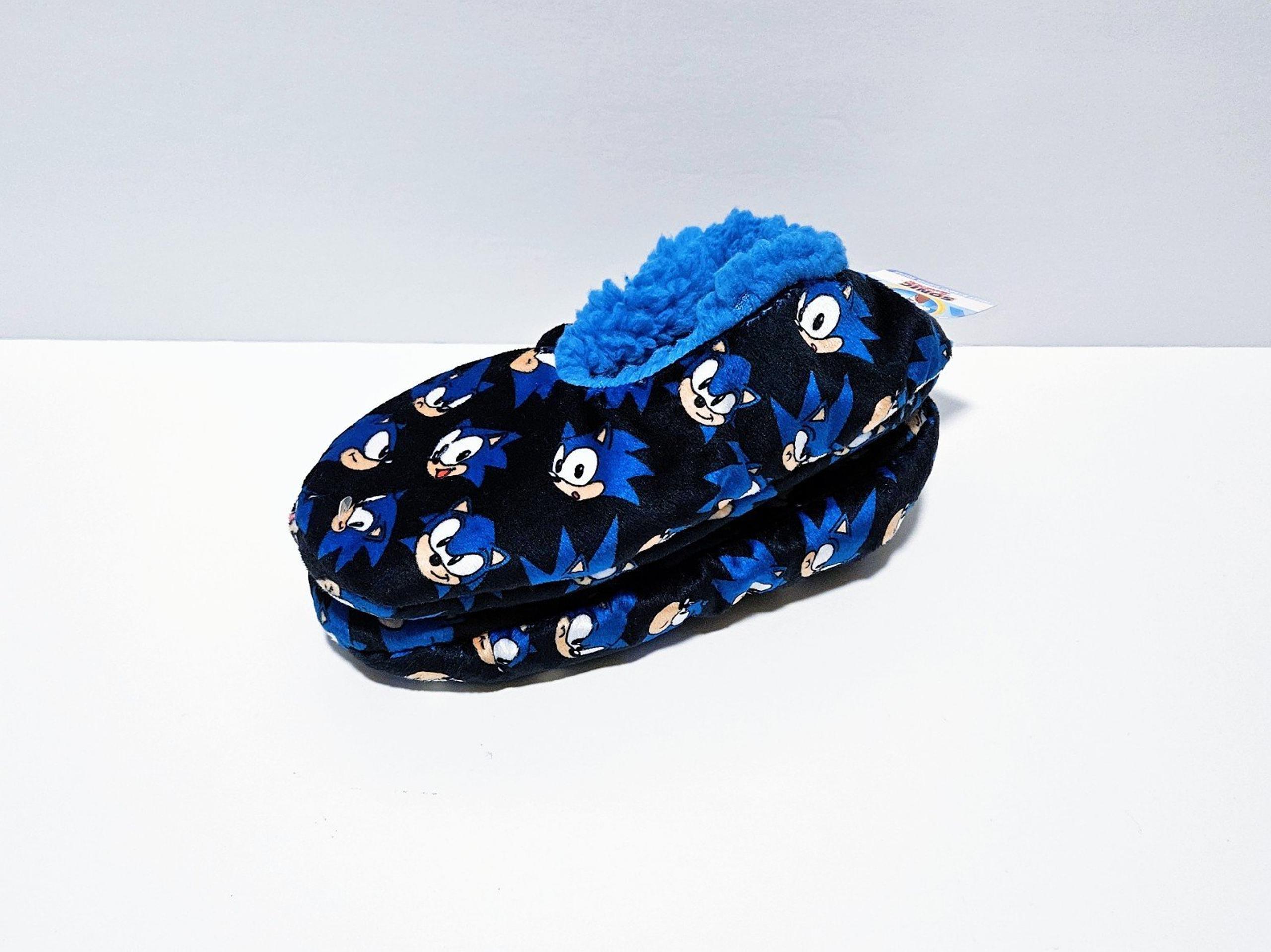 Sega Sonic the Hedgehog Slippers Size M/L