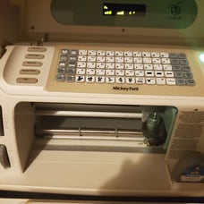 Cricut Expression with Mickey fonts incl