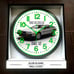 1983 Delorean Garage Shop Studio Glow In The Dark Wall Clock New!