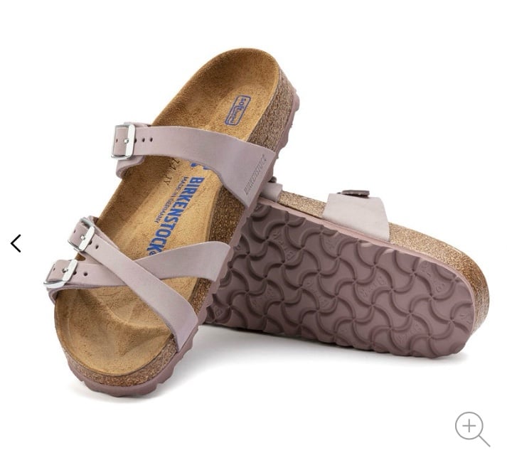 NWT COACH FRANCA SOFT FOOTBED YOMO LILAC 8-8.5 (39) M/N