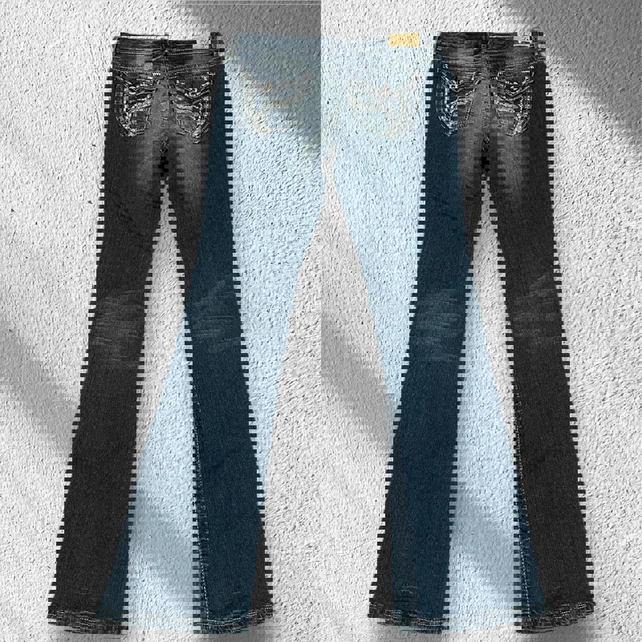 Women's Blue and Navy Jeans